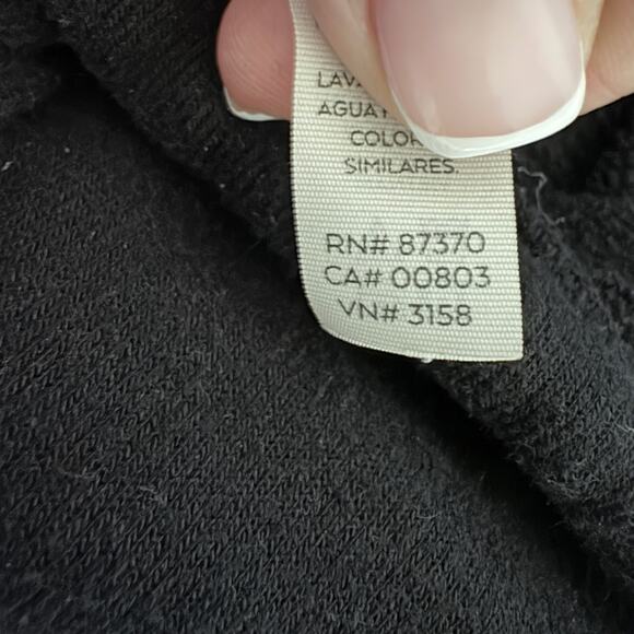 ALO Dimension Funnel Neck Hoodie Med Athlesiure Cozycore Normcore Ballet Grunge - Picture 10 of 11